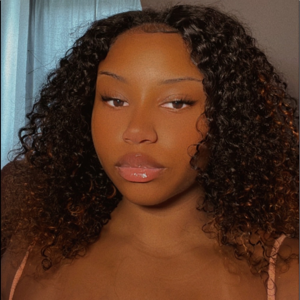 Highlight Ombre V Part Wig Human Hair Clip in Upgrade Thin Kinky Curly